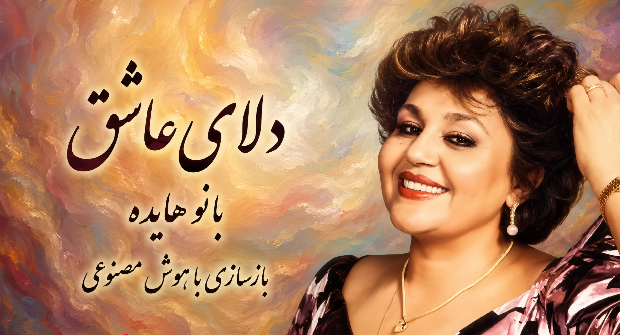 آهنگ «دلای عاشق» از بانو هایده | بازسازی با هوش مصنوعی